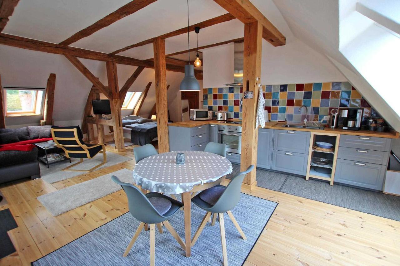 Ferienwohnung Im Forsthaus Am See Schwarz Esterno foto