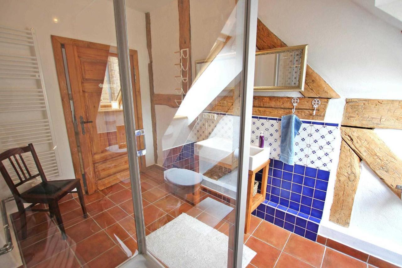 Ferienwohnung Im Forsthaus Am See Schwarz Esterno foto